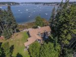 Aerial Views of Marshall Point COttage